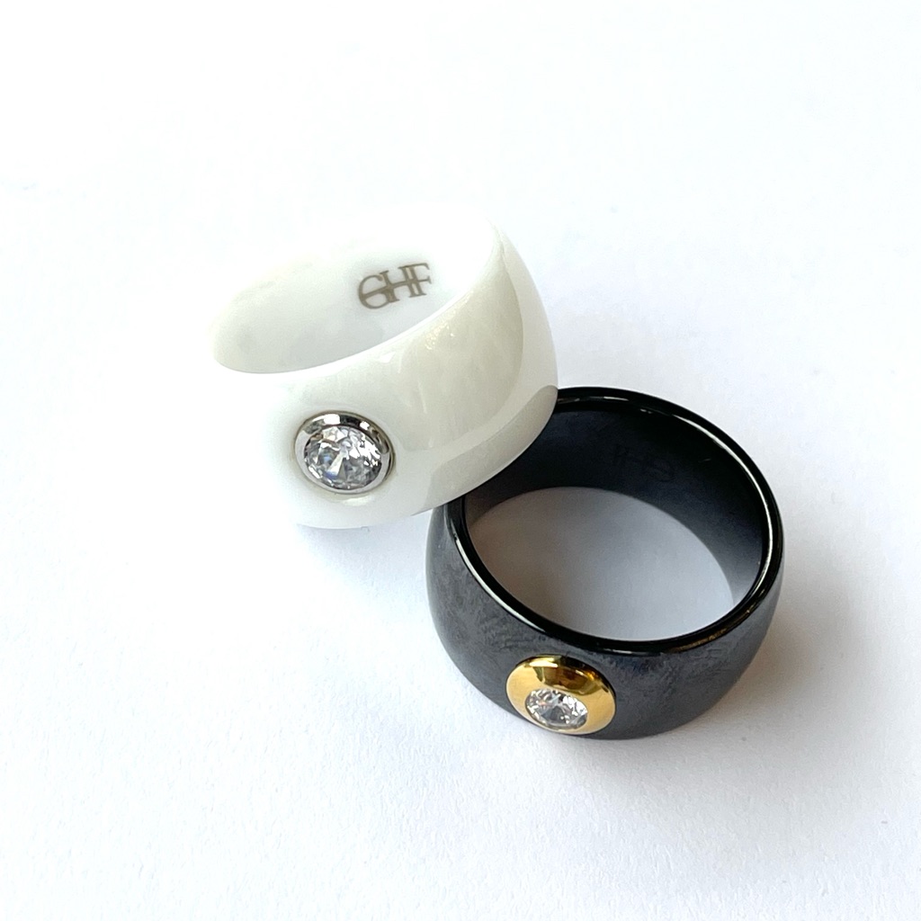 Ceramic Ring  Black